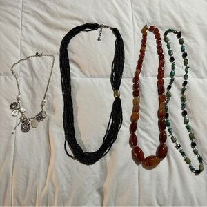 Vintage Designer Silpada Jewelry Necklace Lot Signed